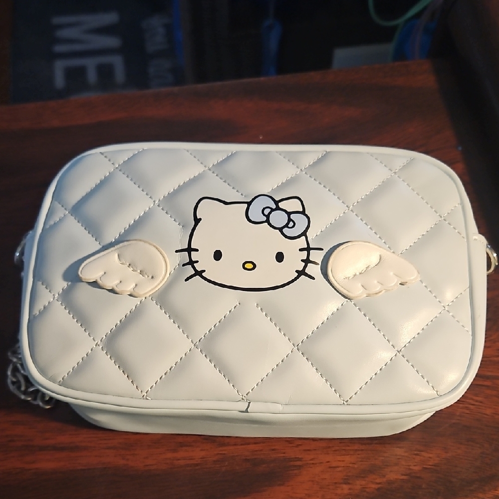 Forever 21 Light Blue Quilted Bag